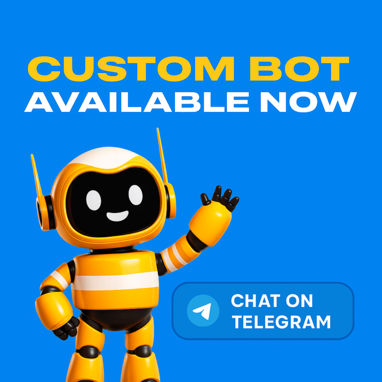 Custom Bot Available now